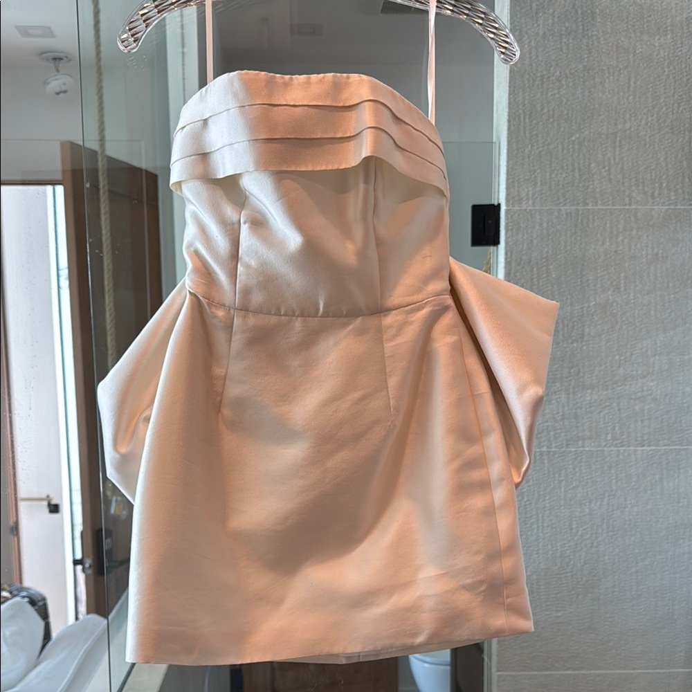 Alexia Maria Sophie bow embellished mini dress size 0 NWT